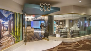 photo of Spa exterior view of entrance from left