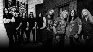 Image of two rock bands, Queensrÿche & Slaughter side by side.