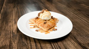 Chickie's and Pete's Peach Turnover.