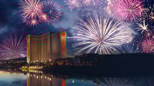 image of fireworks over Grand Sierra Resort