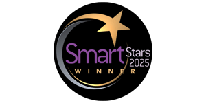 Image of Smart Stars 2025 Winner badge.