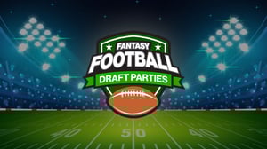 web banner for Fantasy Football Draft Parties at Kingpin VIP Lanes & Lounge