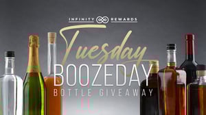 Promotion for Tuesday Boozeday Bottle Giveaway