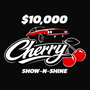 Image of $10,000 Cherry Show-n-Shine logo